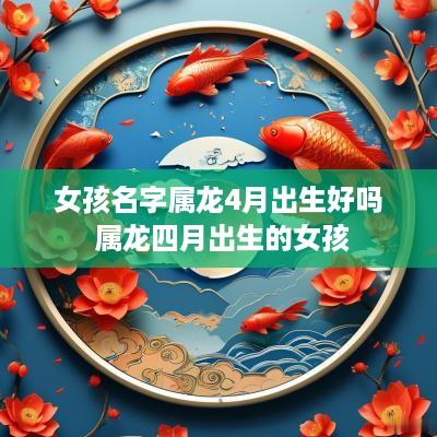女孩名字属龙4月出生好吗 属龙四月出生的女孩