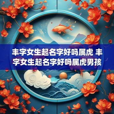 丰字女生起名字好吗属虎 丰字女生起名字好吗属虎男孩