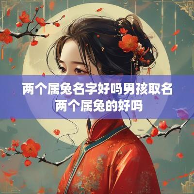 两个属兔名字好吗男孩取名 两个属兔的好吗