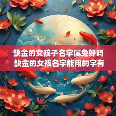 缺金的女孩子名字属兔好吗 缺金的女孩名字能用的字有哪些