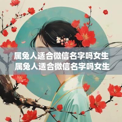 属兔人适合微信名字吗女生 属兔人适合微信名字吗女生霸气