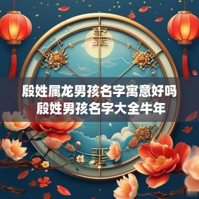 殷姓属龙男孩名字寓意好吗 殷姓男孩名字大全蛇年