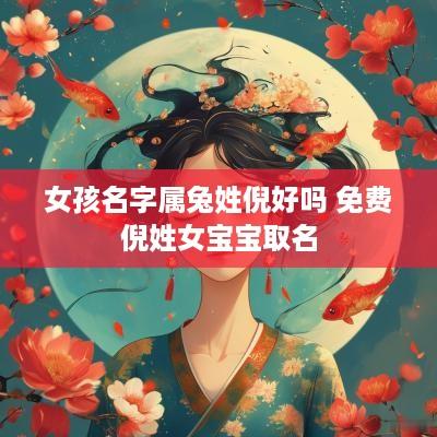 女孩名字属兔姓倪好吗 免费倪姓女宝宝取名