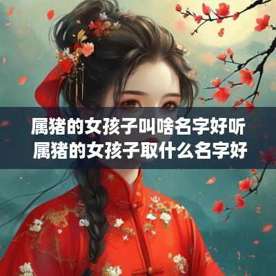 属猪的女孩子叫啥名字好听 属猪的女孩子取什么名字好听