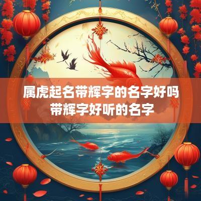 属虎起名带辉字的名字好吗 带辉字好听的名字