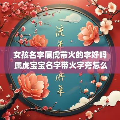 女孩名字属虎带火的字好吗 属虎宝宝名字带火字旁怎么样