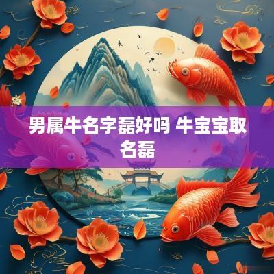 男属牛名字磊好吗 牛宝宝取名磊