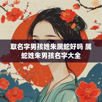 取名字男孩姓朱属蛇好吗 属蛇姓朱男孩名字大全