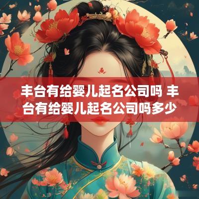 丰台有给婴儿起名公司吗 丰台有给婴儿起名公司吗多少钱