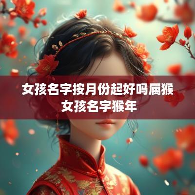 女孩名字按月份起好吗属猴 女孩名字猴年