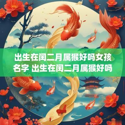 出生在闰二月属猴好吗女孩名字 出生在闰二月属猴好吗女孩名字大全