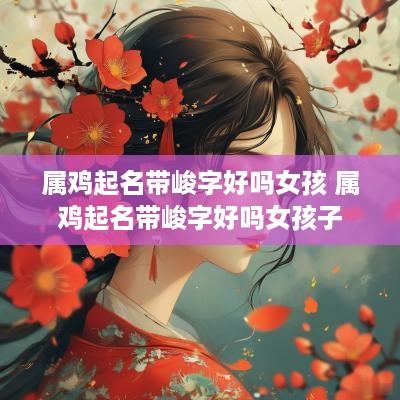 属鸡起名带峻字好吗女孩 属鸡起名带峻字好吗女孩子