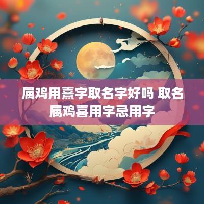 属鸡用熹字取名字好吗 取名属鸡喜用字忌用字