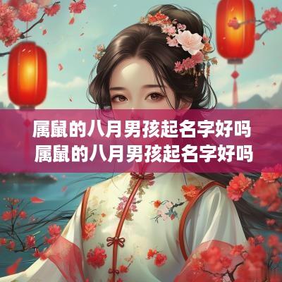属鼠的八月男孩起名字好吗 属鼠的八月男孩起名字好吗