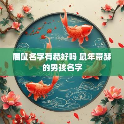 属鼠名字有赫好吗 蛇年带赫的男孩名字
