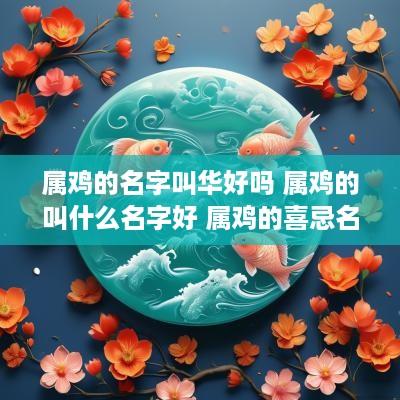 属鸡的名字叫华好吗 属鸡的叫什么名字好 属鸡的喜忌名字介绍