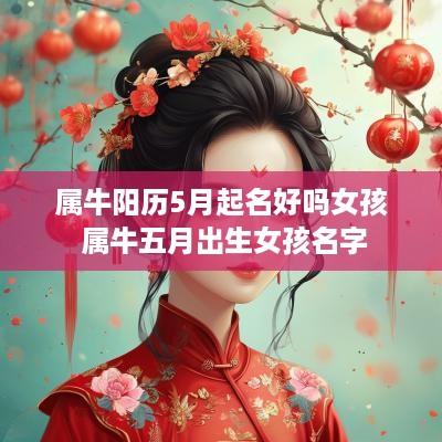 属牛阳历5月起名好吗女孩 属牛五月出生女孩名字