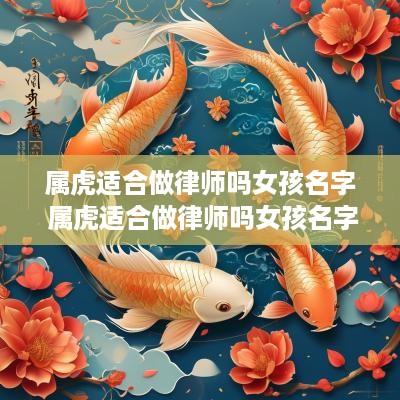 属虎适合做律师吗女孩名字 属虎适合做律师吗女孩名字怎么取