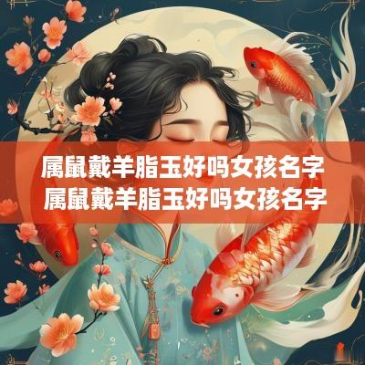 属鼠戴羊脂玉好吗女孩名字 属鼠戴羊脂玉好吗女孩名字大全