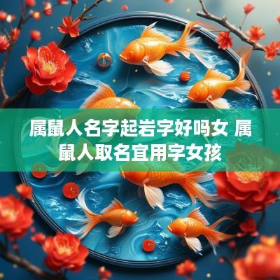 属鼠人名字起岩字好吗女 属鼠人取名宜用字女孩
