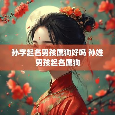 孙字起名男孩属狗好吗 孙姓男孩起名属狗