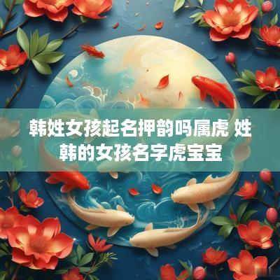 韩姓女孩起名押韵吗属虎 姓韩的女孩名字虎宝宝