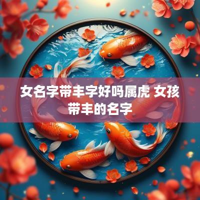 女名字带丰字好吗属虎 女孩带丰的名字