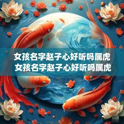 女孩名字赵子心好听吗属虎 女孩名字赵子心好听吗属虎的
