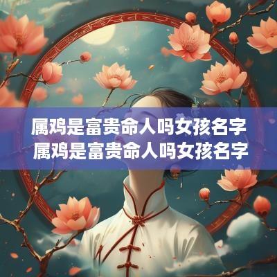 属鸡是富贵命人吗女孩名字 属鸡是富贵命人吗女孩名字大全