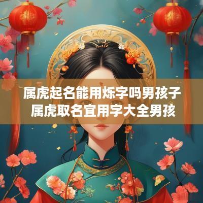 属虎起名能用烁字吗男孩子 属虎取名宜用字大全男孩