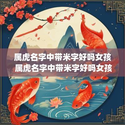 属虎名字中带米字好吗女孩 属虎名字中带米字好吗女孩子