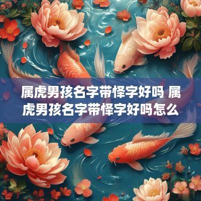 属虎男孩名字带怿字好吗 属虎男孩名字带怿字好吗怎么取