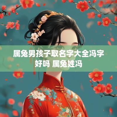 属兔男孩子取名字大全冯字好吗 属兔姓冯