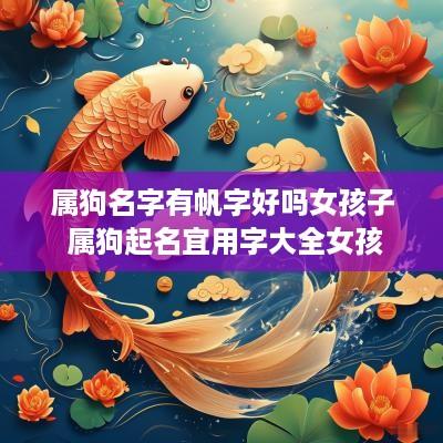 属狗名字有帆字好吗女孩子 属狗起名宜用字大全女孩