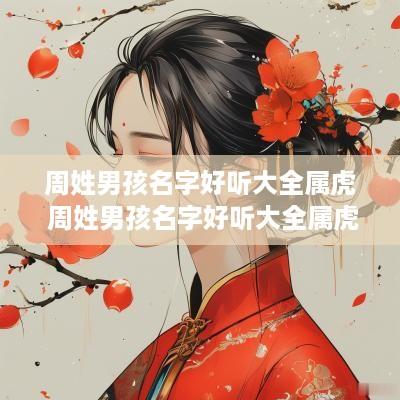 周姓男孩名字好听大全属虎 周姓男孩名字好听大全属虎宝宝