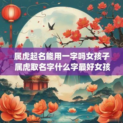 属虎起名能用一字吗女孩子 属虎取名字什么字最好女孩