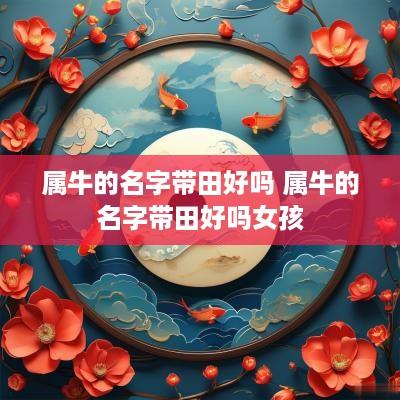 属牛的名字带田好吗 属牛的名字带田好吗女孩