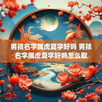 男孩名字属虎夏字好吗 男孩名字属虎夏字好吗怎么取