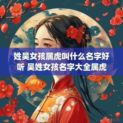 姓吴女孩属虎叫什么名字好听 吴姓女孩名字大全属虎