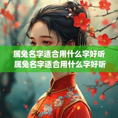 属兔名字适合用什么字好听 属兔名字适合用什么字好听女孩