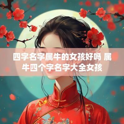四字名字属牛的女孩好吗 属牛四个字名字大全女孩
