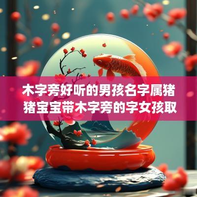 木字旁好听的男孩名字属猪 猪宝宝带木字旁的字女孩取名