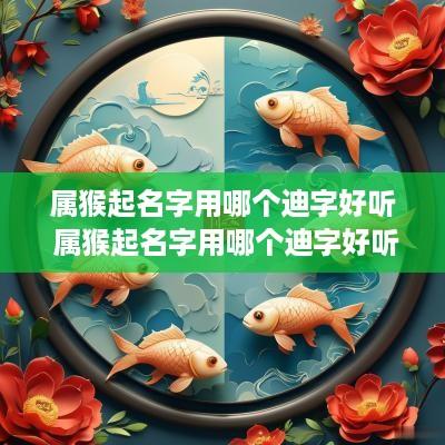 属猴起名字用哪个迪字好听 属猴起名字用哪个迪字好听点