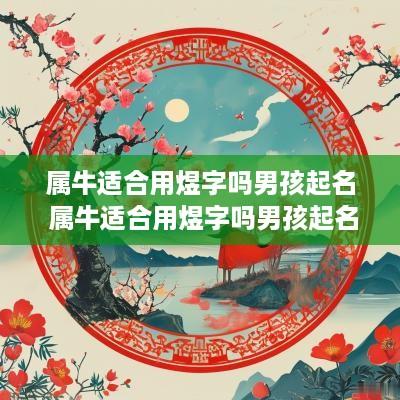 属牛适合用煜字吗男孩起名 属牛适合用煜字吗男孩起名字