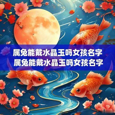 属兔能戴水晶玉吗女孩名字 属兔能戴水晶玉吗女孩名字大全