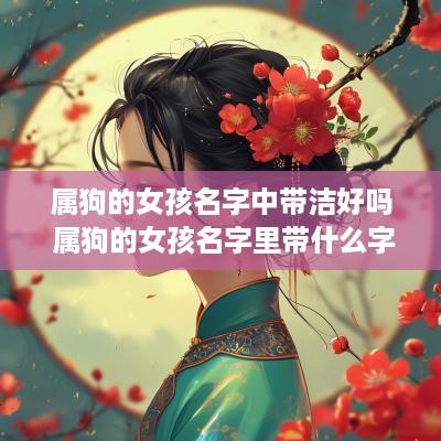 属狗的女孩名字中带洁好吗 属狗的女孩名字里带什么字好