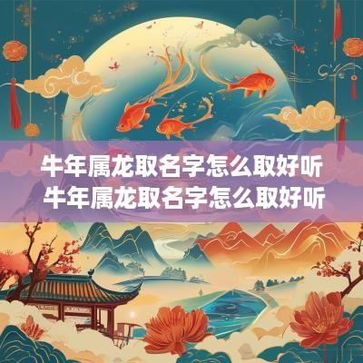 蛇年属龙取名字怎么取好听 蛇年属龙取名字怎么取好听女孩