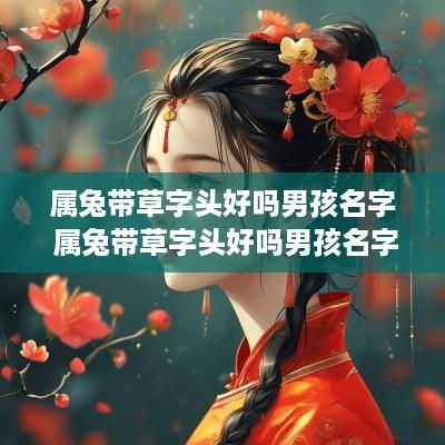 属兔带草字头好吗男孩名字 属兔带草字头好吗男孩名字叫什么