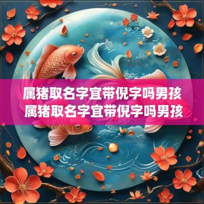 属猪取名字宜带倪字吗男孩 属猪取名字宜带倪字吗男孩子
