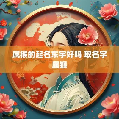 属猴的起名东宇好吗 取名字属猴